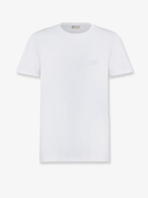 Dior Dior Cotton T-Shirt With Logo