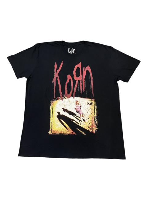Other Designers KORN ROCK BAND BIG PRINT TSHIRT