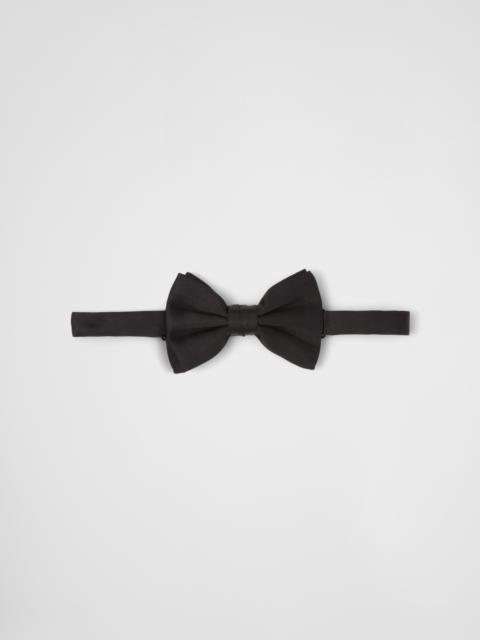 Prada Satin bowtie