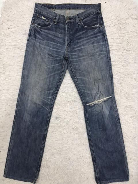 Levi's Vintage Levis Lot 502 Regular Cut Distressed Denim Jeans