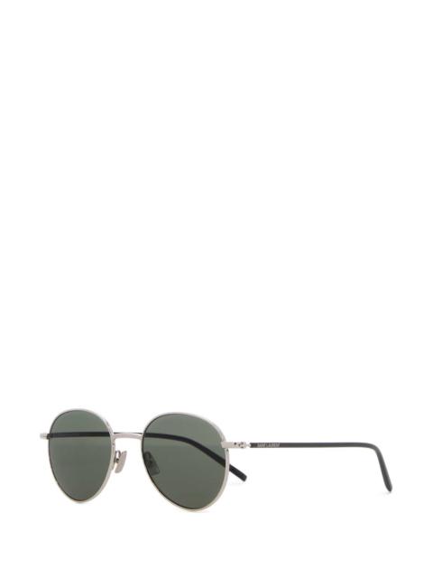 SAINT LAURENT Saint Laurent Men Silver Metal Sl 865 Sunglasses