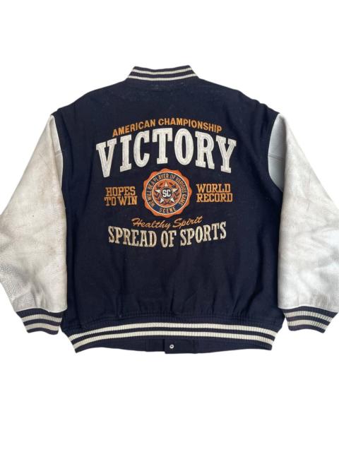 Other Designers Vintage - 90s Scene Varsity Jacket American Championship Victory