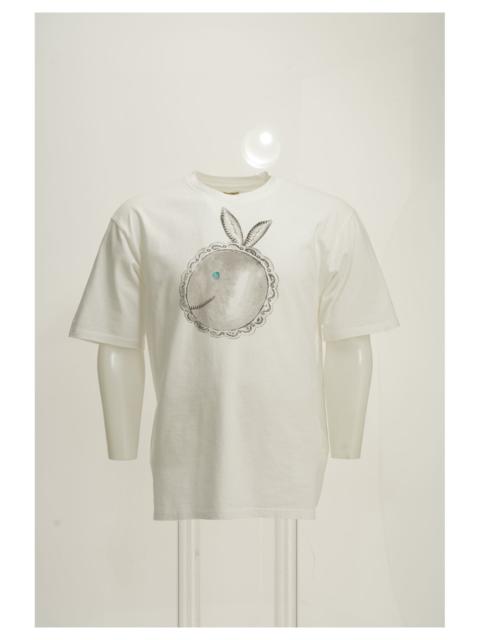 Kapital Kapital Big Concho Coneybowy Crew-neck T-shirt White