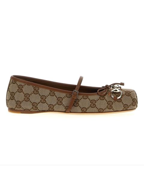 GUCCI GUCCI HORSEBIT BALLET FLAT