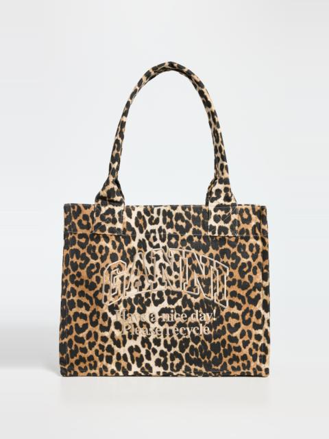 GANNI Large Easy Shopper Print Tote