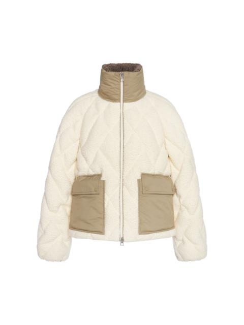 Moncler Jonquille Sherpa Jacket neutral