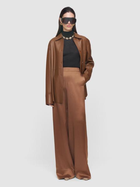 JOSEPH Dijon Silk Satin Trousers