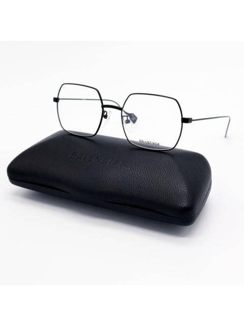 BALENCIAGA NEW BALENCIAGA EYEGLASSES BB0090O 001 SQUARE BLACK WOMEN EYE