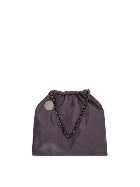 Stella McCartney STELLA MCCARTNEY Falabella Drawstring Gray Shoulder Bag New/
