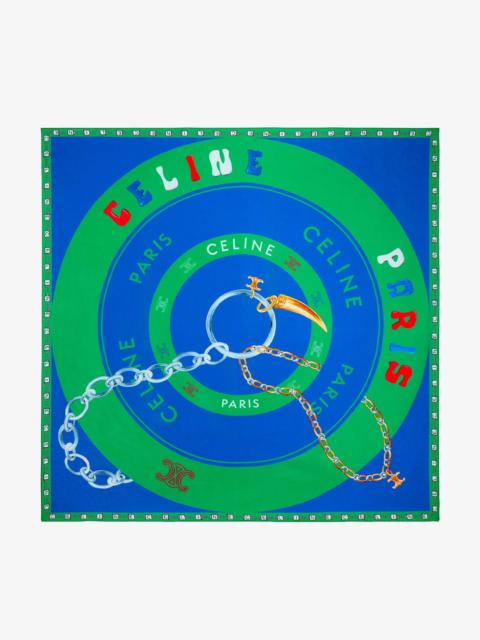 CELINE Celine Silk Scarf Multicolor Women