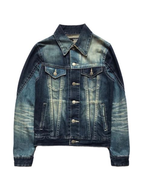 Other Designers Vanquish - JAPANESE BRAND VAROSH TRUCKER DISTRESSED JEANS