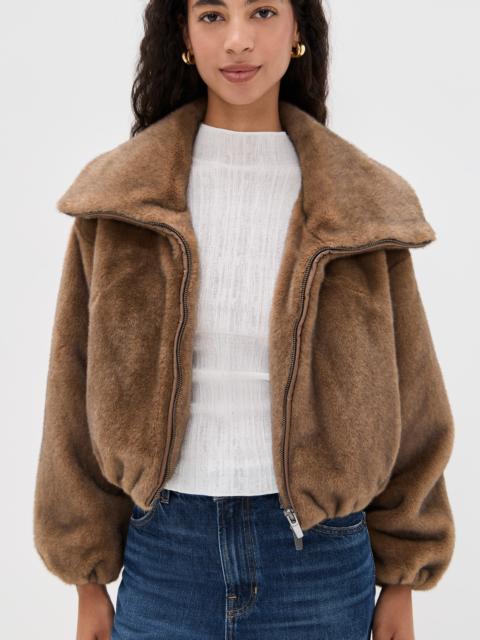 A.L.C. Hazel Faux Fur Jacket