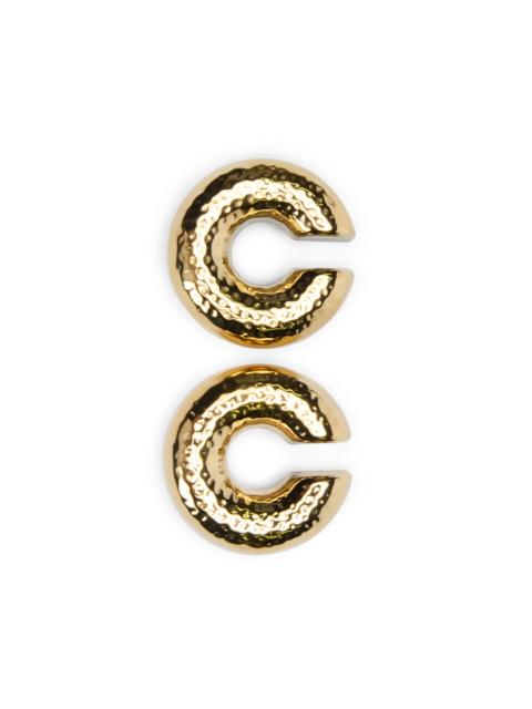 Ksubi GOLD RIPPLE EAR CUFF