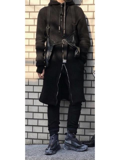 Boris Bidjan Saberi Cashmere Obsidian Black Zipper3