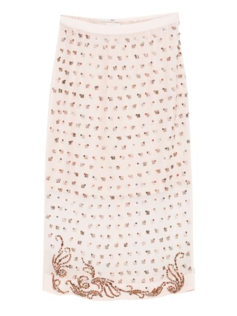 Dries Van Noten Dries Van Noten Women Sokna Embroidered Skirt