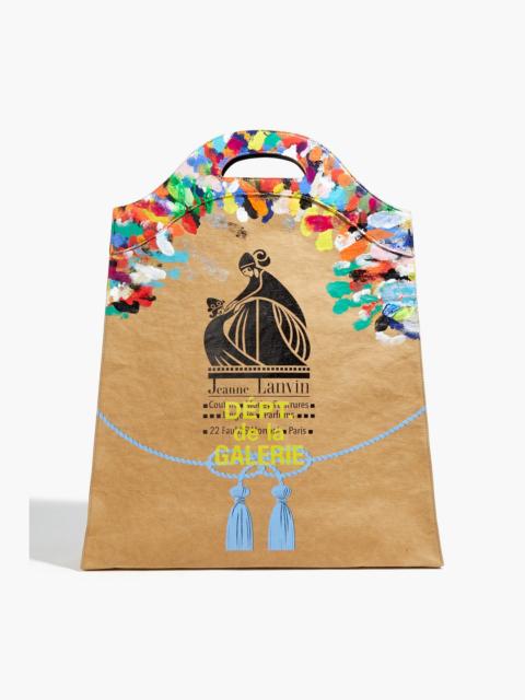 Other Designers GM printed coated paper tote