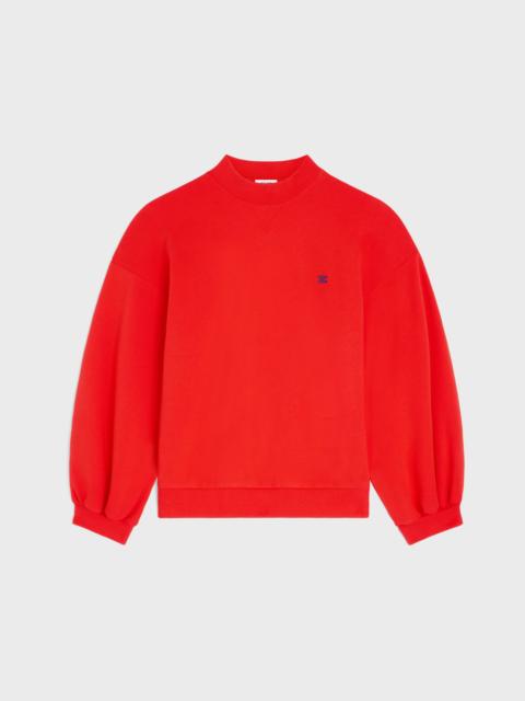 CELINE loose sweatshirt IN cotton fleece