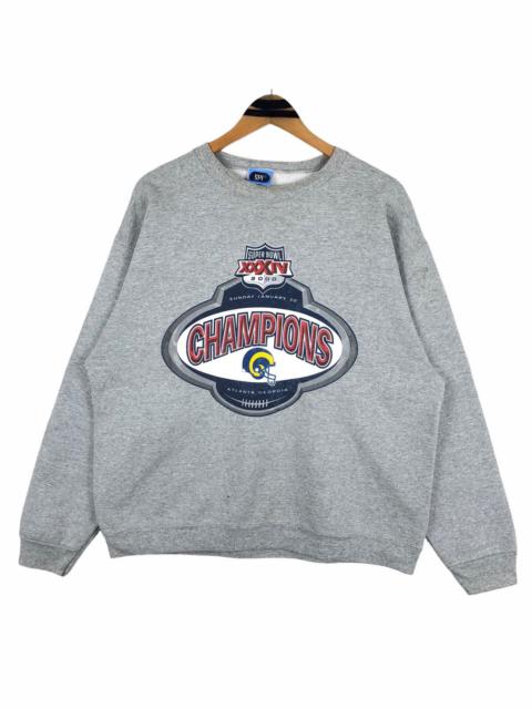 Other Designers Vintage NFL Super Bowl Los Angeles RAMS Crewneck Sweatshirt