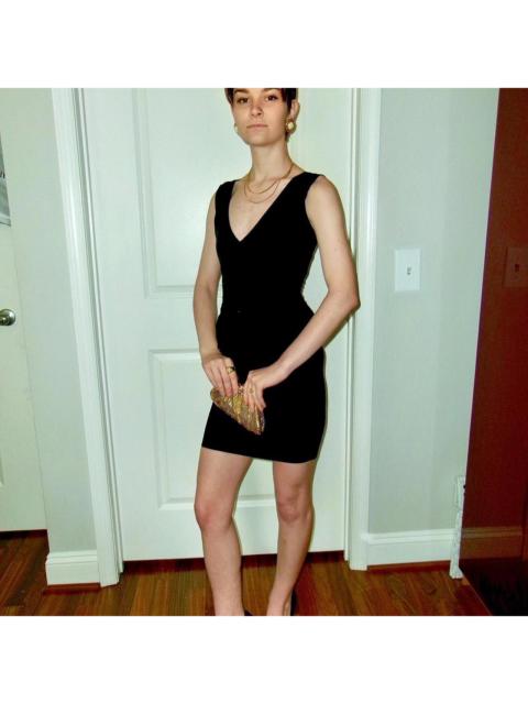 Other Designers Hervé Leger Women's Black Dress