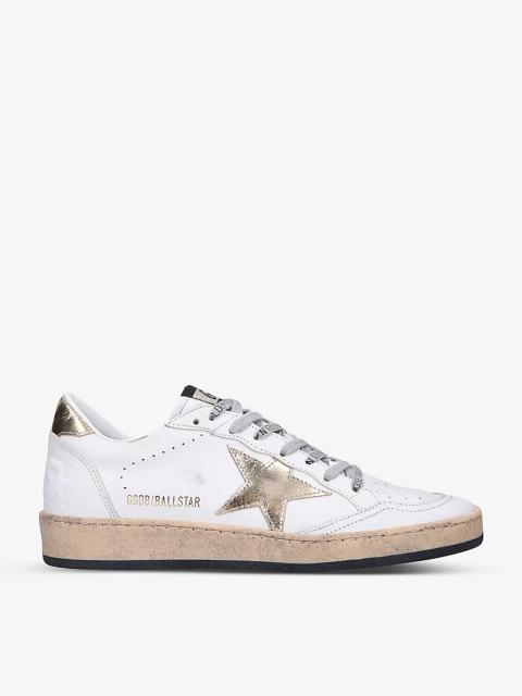 Ballstar 80608 leather low-top trainers