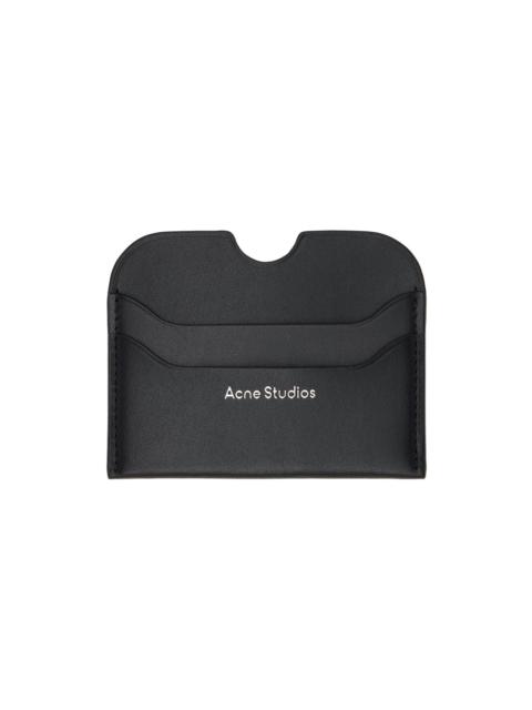 Black Leather Card Holder