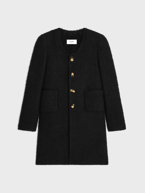 CELINE maggie coat IN cashmere and wool natté