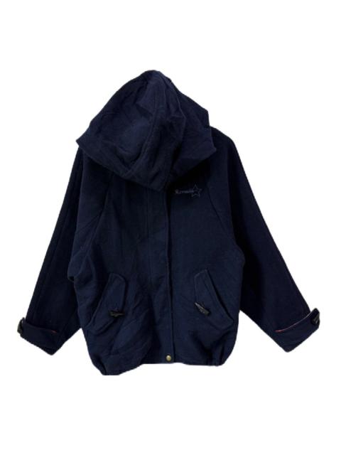 Other Designers Toyo Enterprises - Japan Brand Rodeo Crown Zipper Wool Jacket With Hoodies