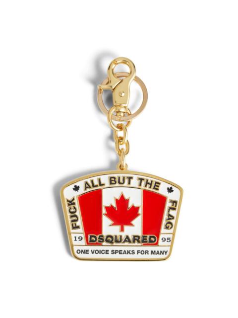 DSQUARED2 logo-pendant keychain