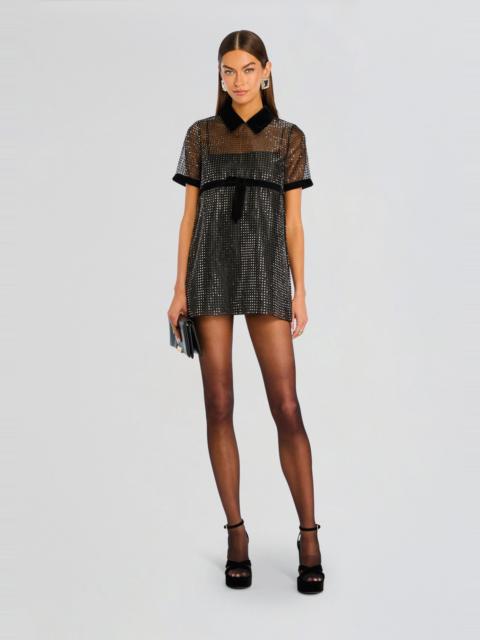 RETROFÊTE MERYL EMBELLISHED DRESS