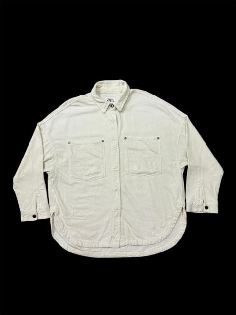 Other Designers Designer × Zara - Zara Overshirt double pocket