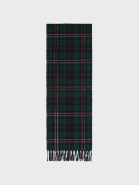 triomphe scarf in check cashmere