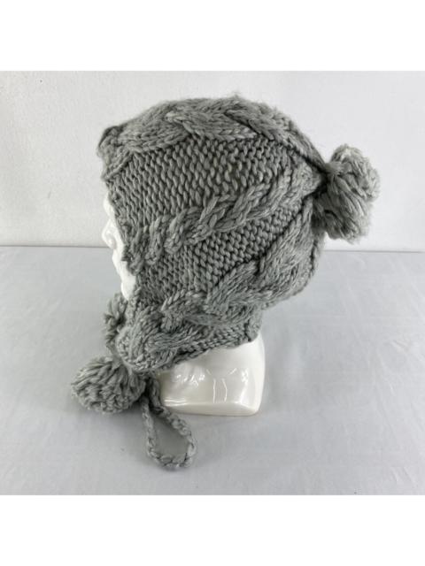 Other Designers Japanese Brand - Milsa Plain Snow Cap Hat Beanie -BN612
