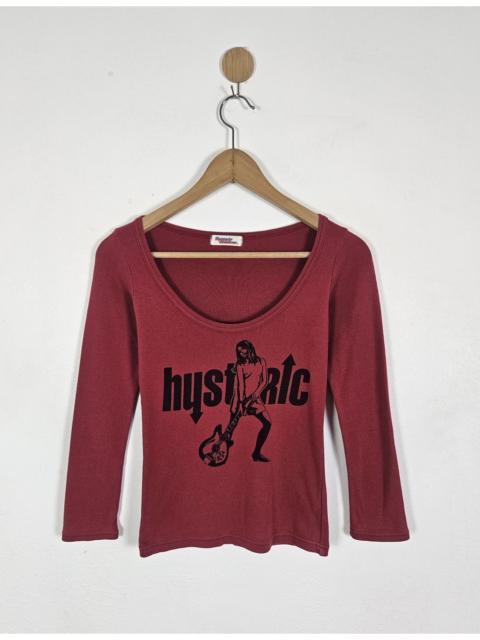 Hysteric Glamour Hysteric Glamour guitar girl shirt