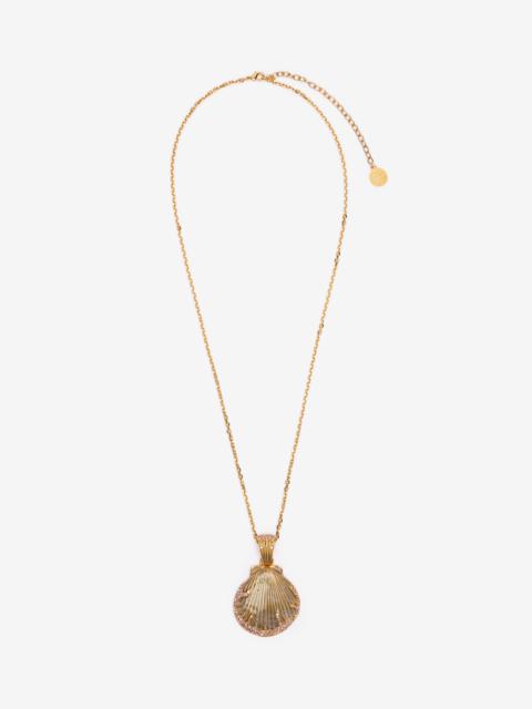 Roberto Cavalli Necklace With Shell Pendant