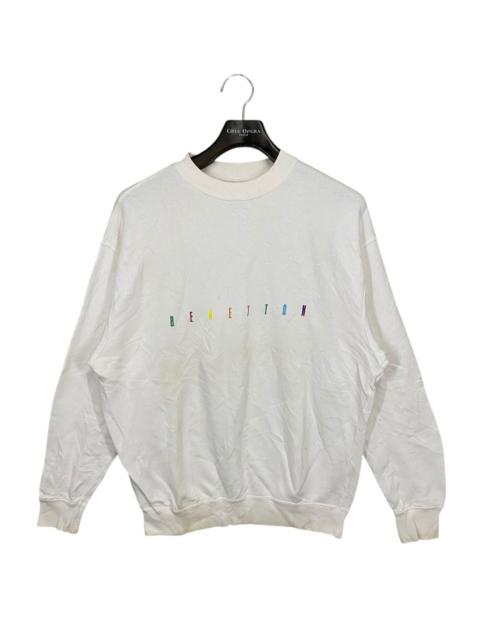 Other Designers Vintage benetton spell out sweatshirt crewneck pullover