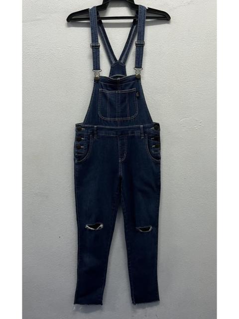 Other Designers Vintage - Repipi Armario Distressed Denim Overalls (Size L)