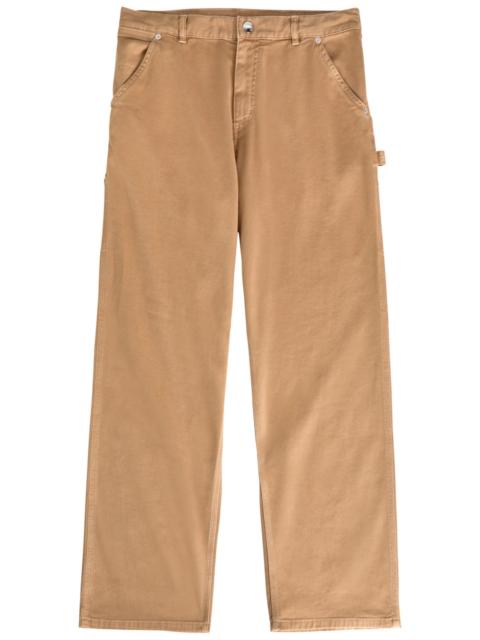 Moncler Moncler Straight-leg Stretch-cotton Trousers