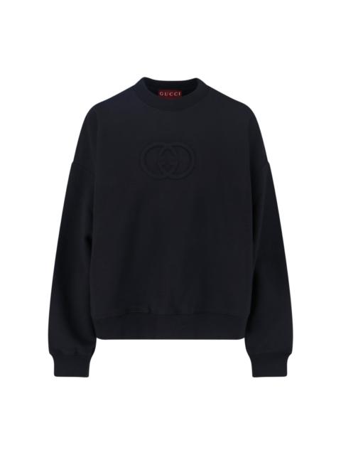 GUCCI 'GG' CREW NECK SWEATSHIRT