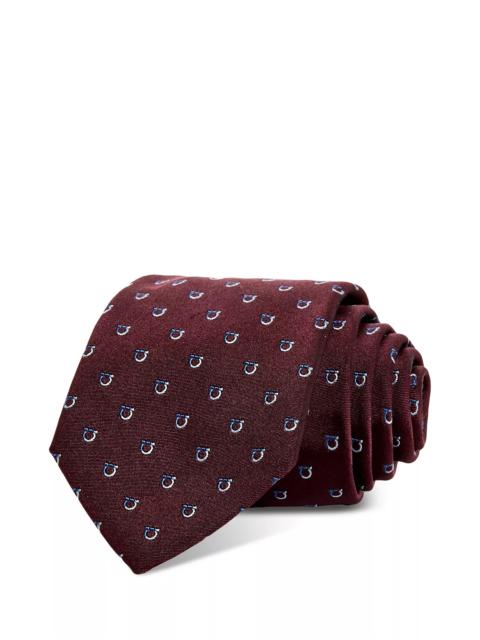 FERRAGAMO Silk Classic Gancini Tie