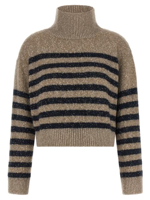 Brunello Cucinelli Brunello Cucinelli Women 'Dazzling Stripes' Sweater