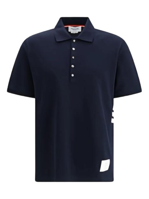 Thom Browne Thom Browne Men Classic Piqué 4-Bar Polo