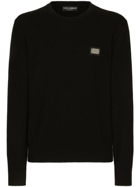 Dolce & Gabbana DG Essentials wool-cashmere jumper
