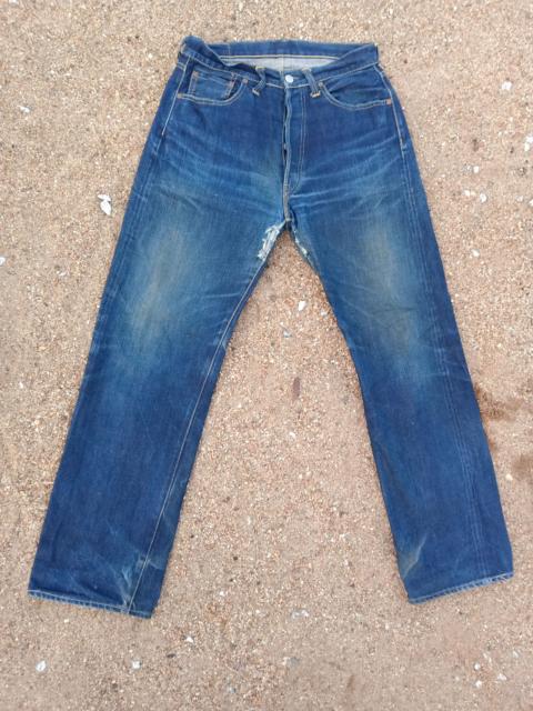 Other Designers Japanese Brand × The Silver Stone - Selvedge Red Line Distressed Denim by SilverStone