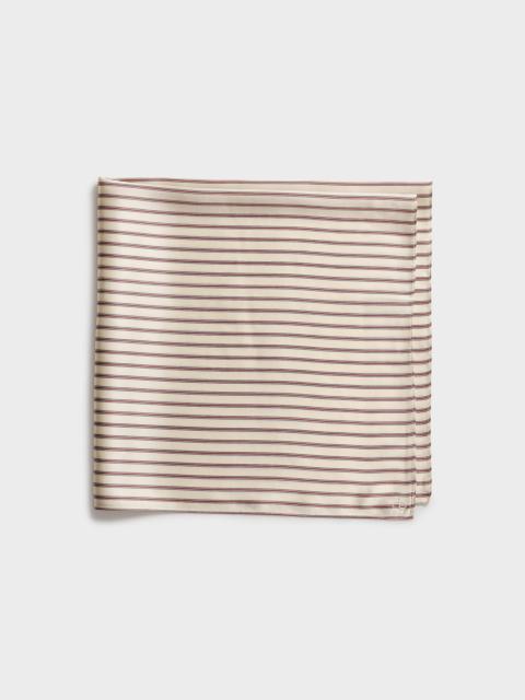rag & bone Gail Italian Striped Silk Scarf