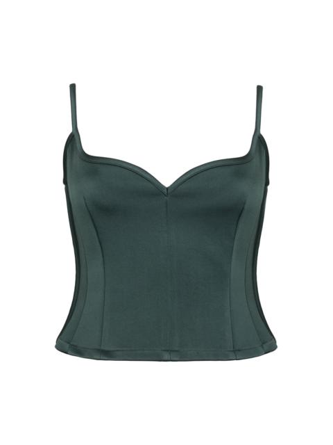 corset-style top