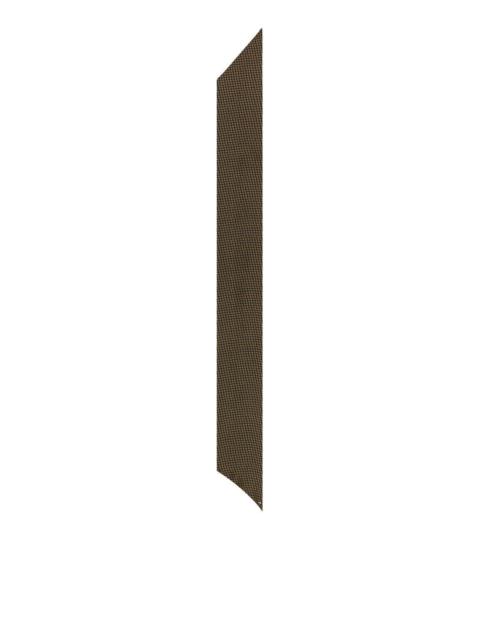 SAINT LAURENT Saint Laurent Men Lavallière Scarf In Silk Twill With Micro Paisley Print