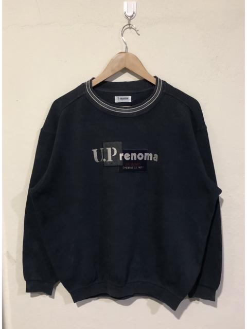 Other Designers Archival Clothing - VINTAGE 90s U.P RENOMA HOMME WITH EMBROIDERY SPELL OUT LOGO