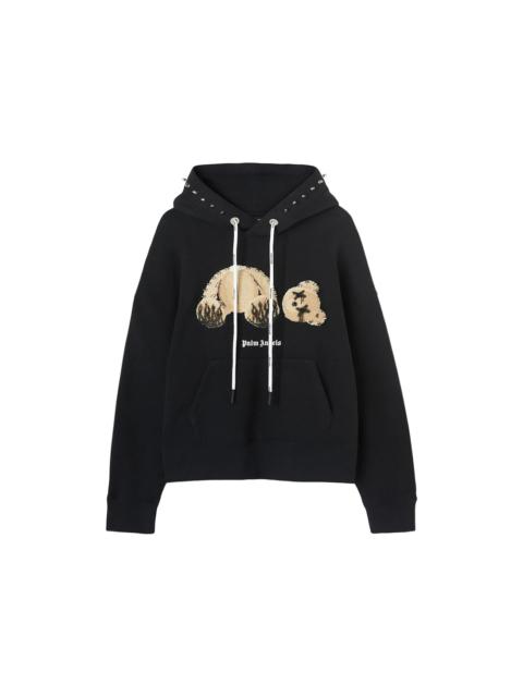 Palm Angels Palm Angels PA Punk Bear Hoodie Black/Brown