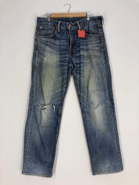 Levi's Distressed Levi's Stone Wash Jean Ripped Jean Size 34