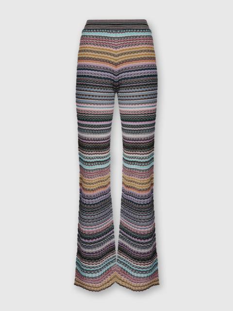 Missoni Missoni Straight Long Pants With Stripes in Multicoloured at Nordstrom